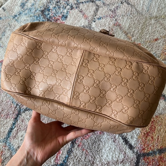 GUCCI Emily Hobo Guccissima Leather in Tan - Medium - Picture 10 of 16